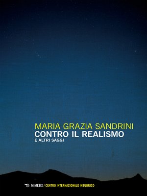 cover image of Contro il realismo